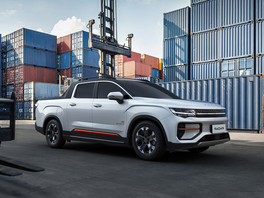 Geely RD6 rein elektrischer Pickup 4 Türen 5 Sitzkörper Struktur ABS-System enthalten