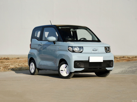Chery QQ Eiscreme EV Mini Elektroauto 3 Türen 4 Sitzplätze Höchstgeschwindigkeit 100 KM/h für Erwachsene