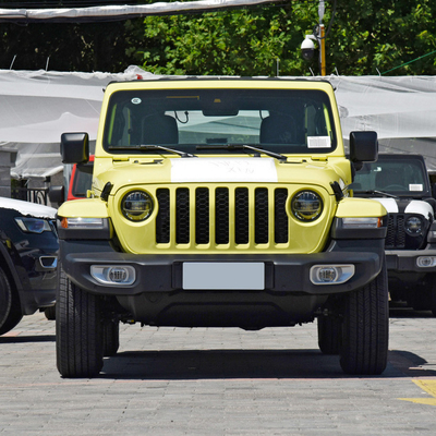2022 Jeep Wrangler 4-Türer 2.0T 4XE Sahara Plug-in Hybrid Fluoreszenzgelb limitierte Ausgabe
