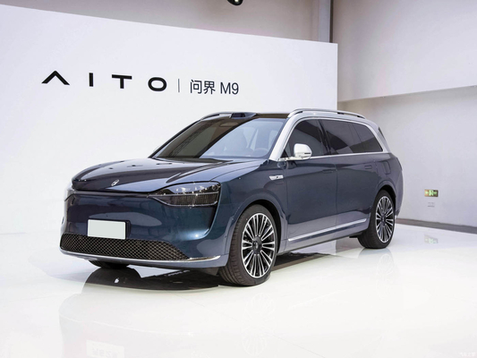 Fahren auf der linken Seite AITO M9 2023 Modell 630 km reine elektrische Reichweite 5-Tür 6-Sitzer SUV