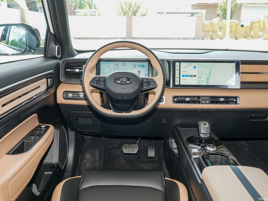 2023 Geely ICONL 1.5T Schokolade Mellow Version Benzin SUV 3 Airbags und ohne Sonnendach
