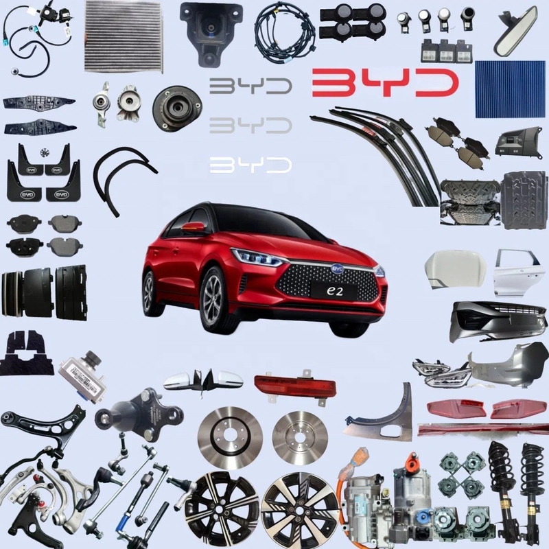 Byd E2 Scheinwerfer Batteriekörperkit Stoßdämpfer Frontstoßfänger Kabinenfilter Auto-Ersatzteile