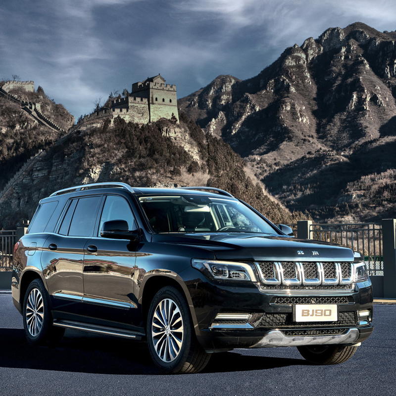 BAIC BJ90 SUV 90% MB GLS450 Teile Höchstgeschwindigkeit 245KM/h Maximale Leistung 300-400PS Großer Rabatt