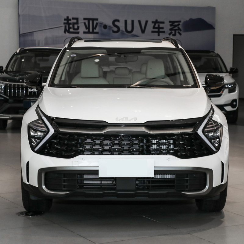 2023 Kia Sportage Gas/Benzin SUV Fahrzeug Vorderscheibe Hinterscheibe Bremssystem und Metall-Dachträger