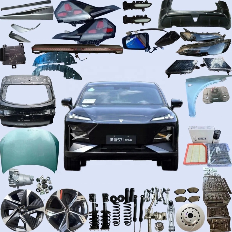 Autozubehör für Deepal/Shenlan S7 Spoiler Licht Tür Ölfilter Body Kit Stoßfänger