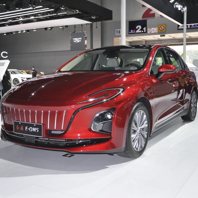 s E-Qm5 Gebrauchtwagen mit geringer Kilometerleistung und Lithiumbatterie 2022 Hongqi Elektrofahrzeug