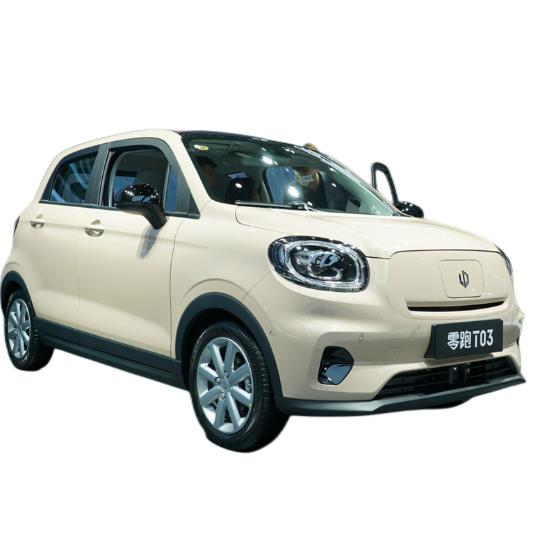 Hinterkamera und Linkslenkung Leapmotor T03 4-Sitzer Kleines Elektroauto für Erwachsene
