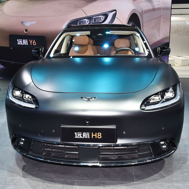 Höchstgeschwindigkeit 210KM/h Rein elektrische Kreuzfahrt Reichweite 950km 5-Tür 6-Sitzer SUV Yuanhang H8 2023